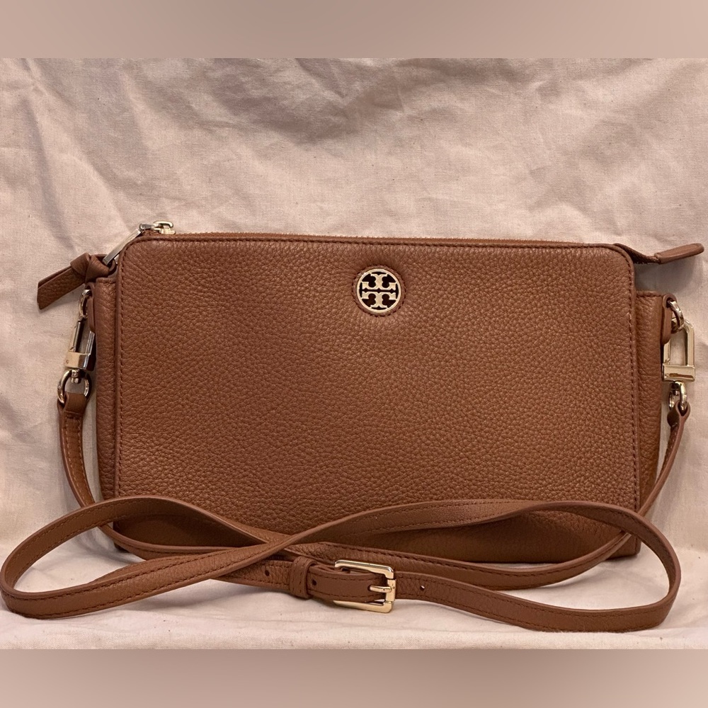 Tory Burch Pebbled Leather Crossbody